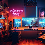 Welcome to Hades – LED-Neon-Schriftzug (5 V USB)