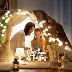 More Than All The Stars – LED-Neon-Schriftzug (5 V USB)