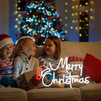 Merry Christmas – Weihnachtsmütze – LED-Neonschild (5 V USB)