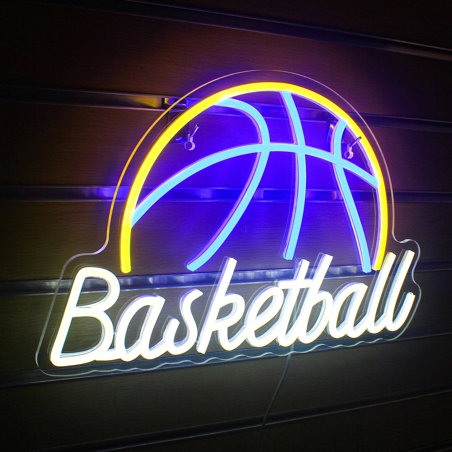 Basketball 5V USB LED Leuchtschild - Preiswert