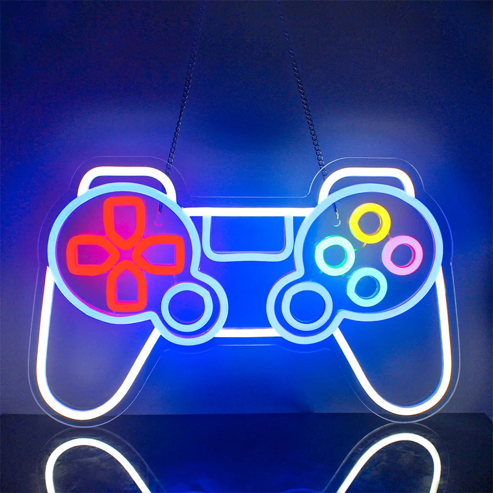 Gamer 5V Mini USB LED Neon Sign - Budget Friendly