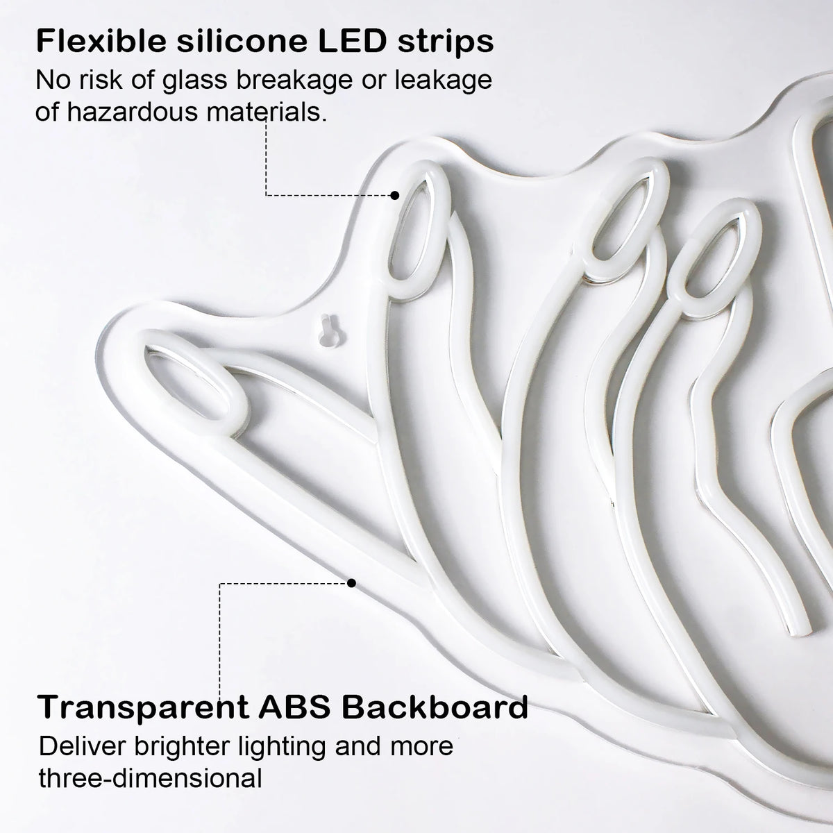 Nagelmotiv – LED-Neonschild (5 V USB)