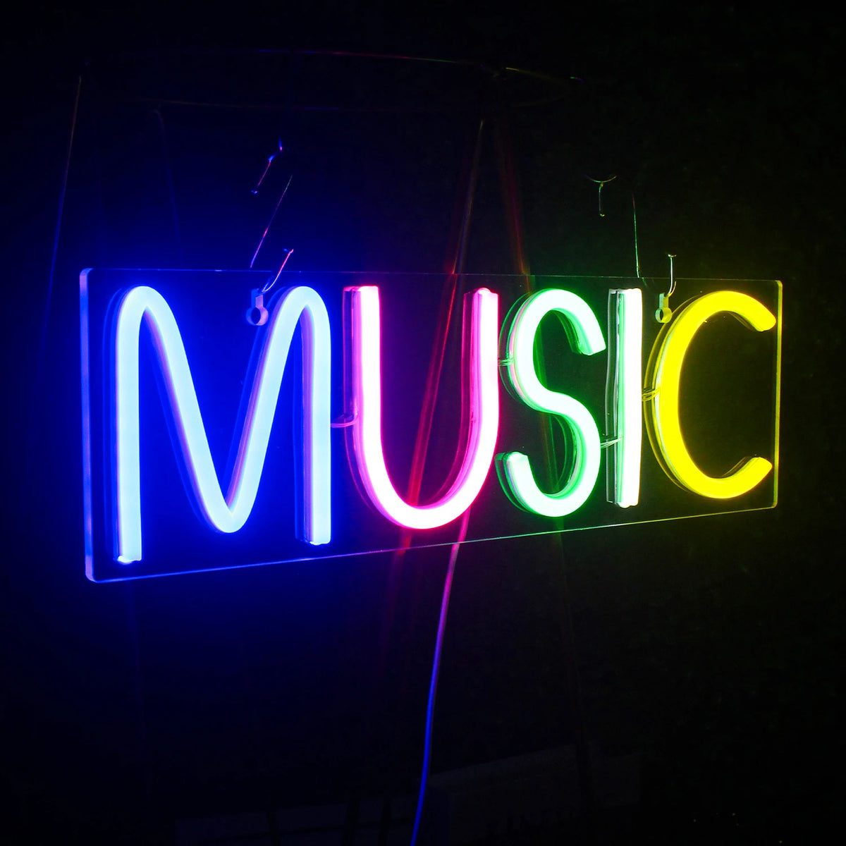 Music – LED-Neon-Schriftzug (5 V USB)