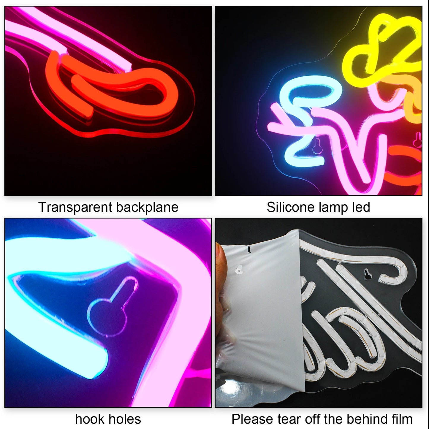 Color Sexy Woman 5V Mini USB LED Neon Sign - Budget Friendly