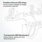 Do What You Love 5V USB LED Neon Sign - Budget Friendly