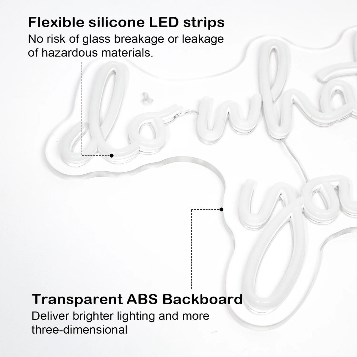 Do What You Love 5V USB LED Neon Sign - Budget Friendly