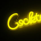 Cocktail 5V USB LED Leuchtschild - Preisgünstig