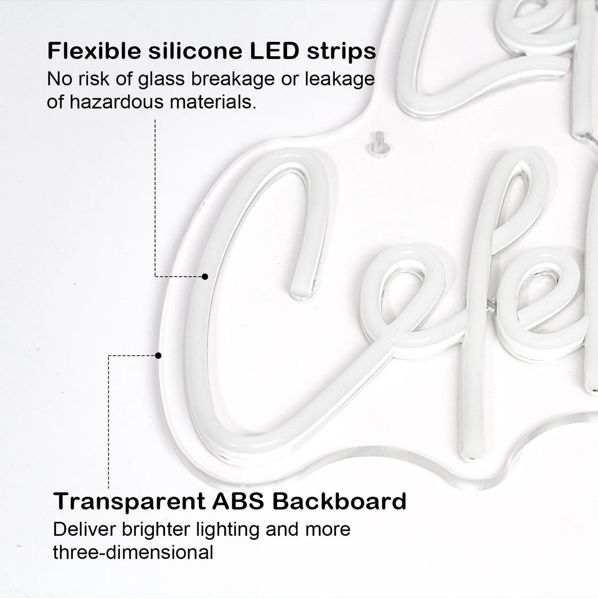 Let's Celebrate – LED-Neon-Schriftzug (5 V USB)