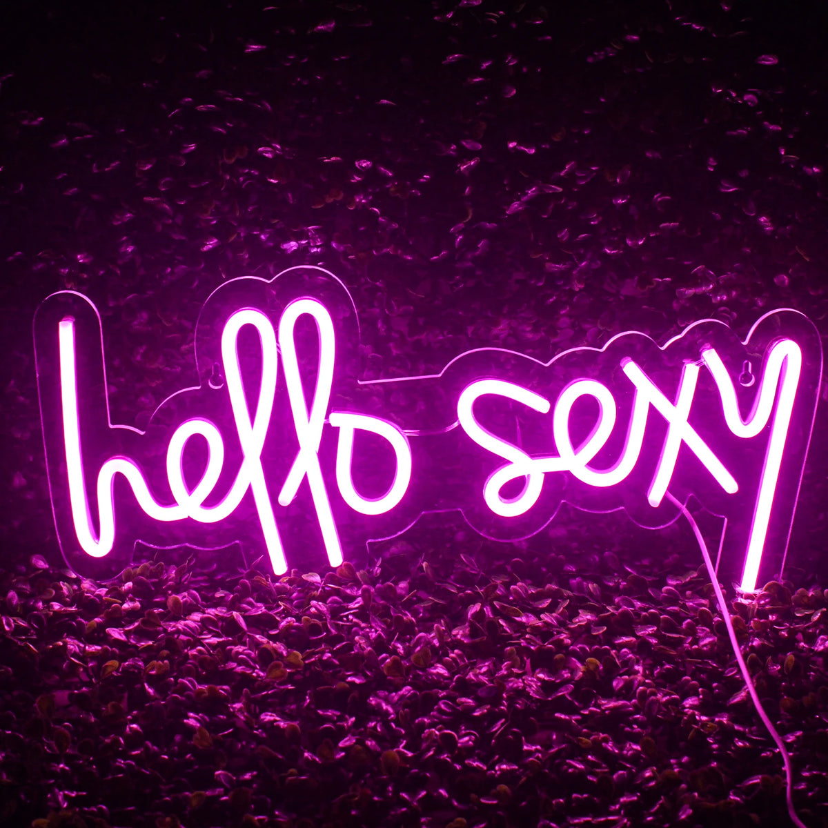 Hello Sexy – LED-Neon-Schriftzug (5 V USB)