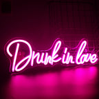 Drunk In Love – LED-Neon-Schriftzug (5 V USB)
