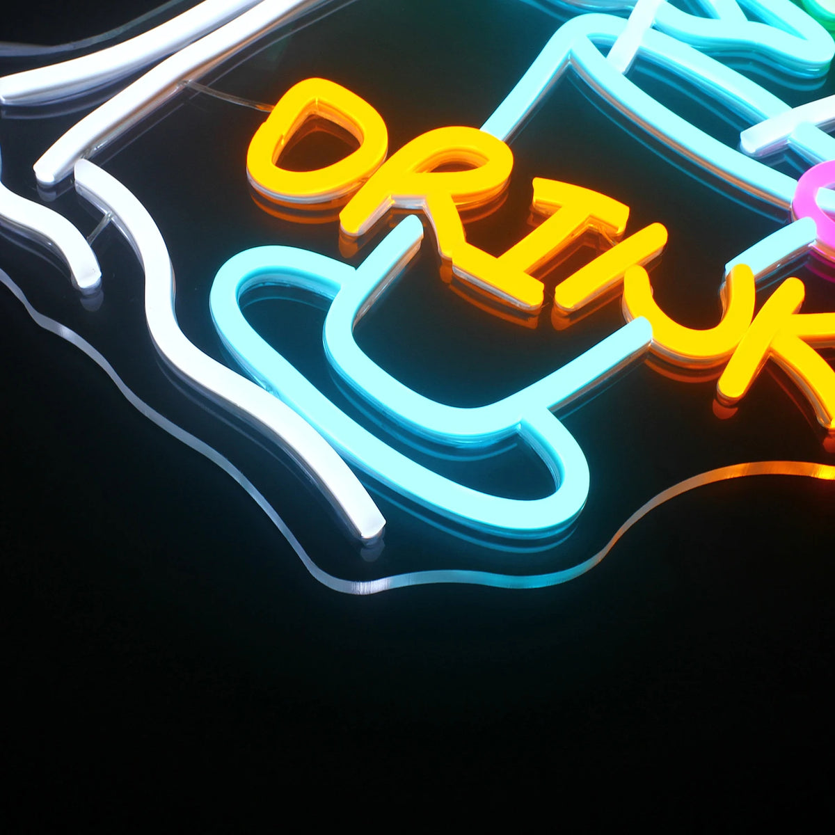Beach Drink 5V USB LED Neon Sign - Budget Friendly
