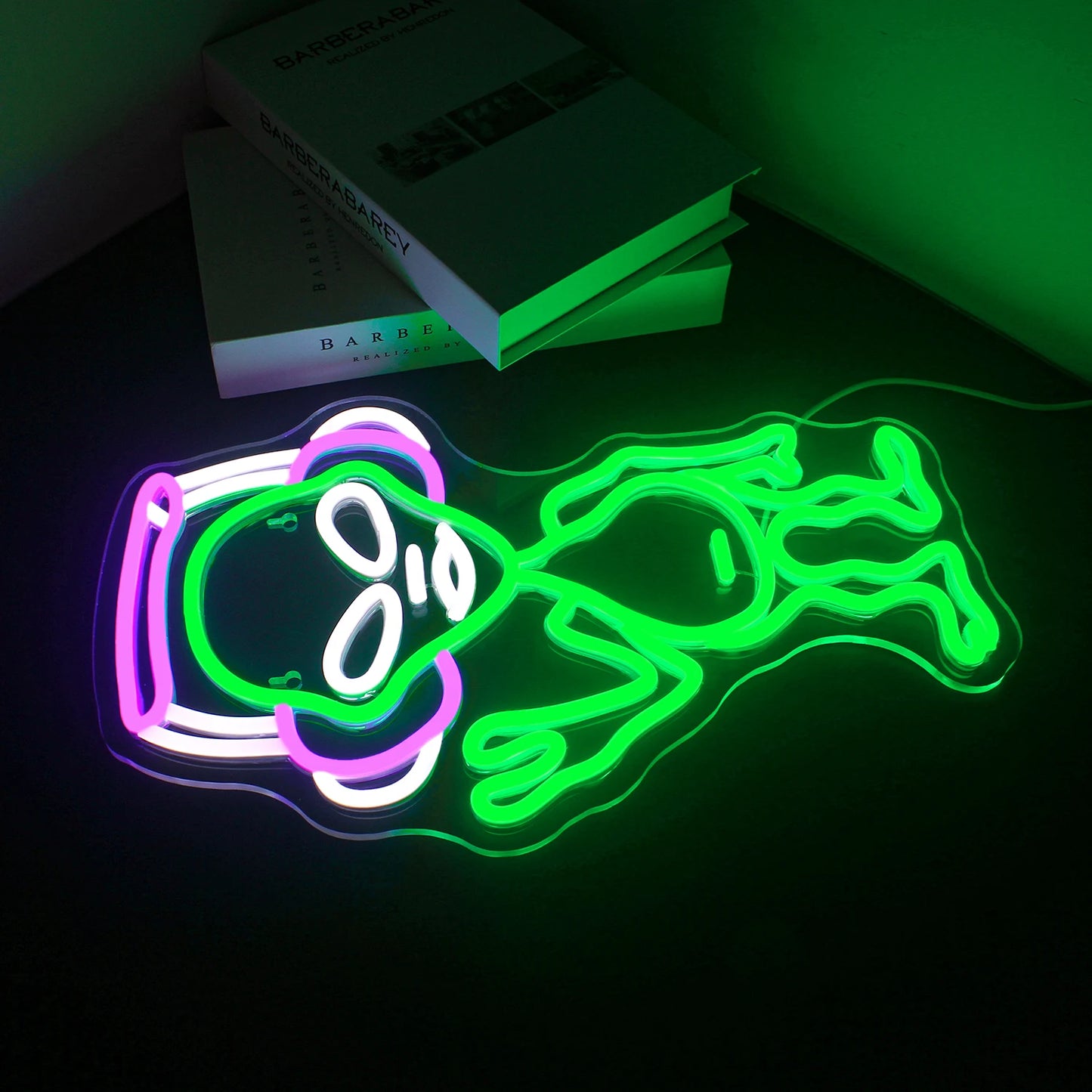 Alien Music 5V Mini USB  LED Neon Sign - Budget Friendly