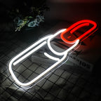 Lippenstift – LED-Neonschild (5 V USB)