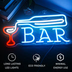 Bar 5V USB LED Neon Sign - Budget Friendly