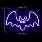 Fledermaus – LED-Neonschild (5 V USB)