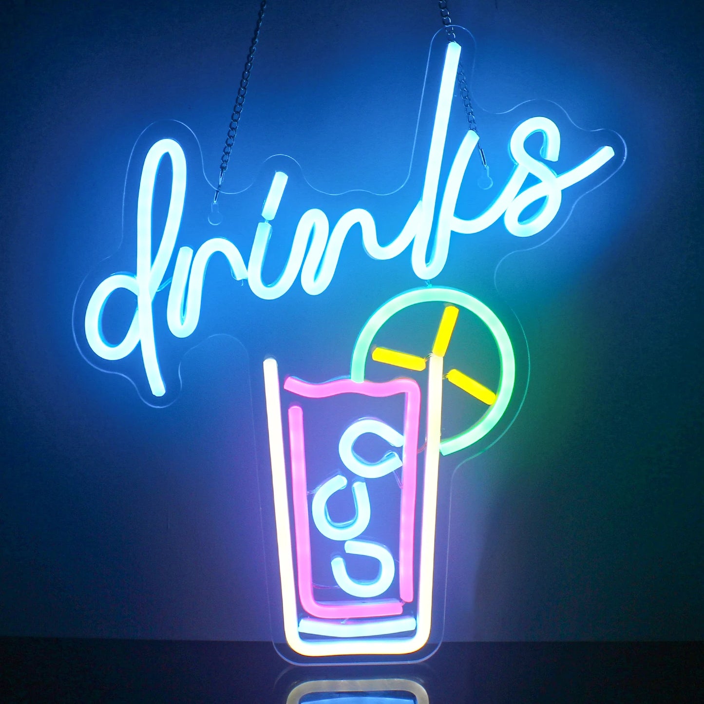 Drinks 5V USB LED Neon Sign - Budget Friendly