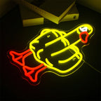 Ente – LED-Neonschild (5 V USB)