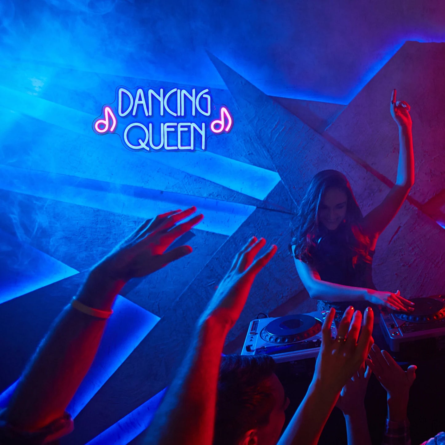 Dancing Queen 5V Mini USB LED Neon Sign - Budget Friendly