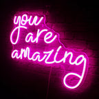 You Are Amazing 5V USB LED Neon Sign - Budget Friendly