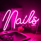 Nails 5V USB LED Neon Sign - Budget Friendly