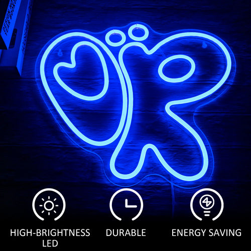 Schnecke – LED-Neonschild (5 V USB)