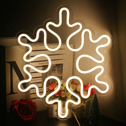 Flower 5V Mini USB LED Neon Sign - Budget Friendly