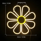 Flower 5V Mini USB LED Neonschild - Budgetfreundlich
