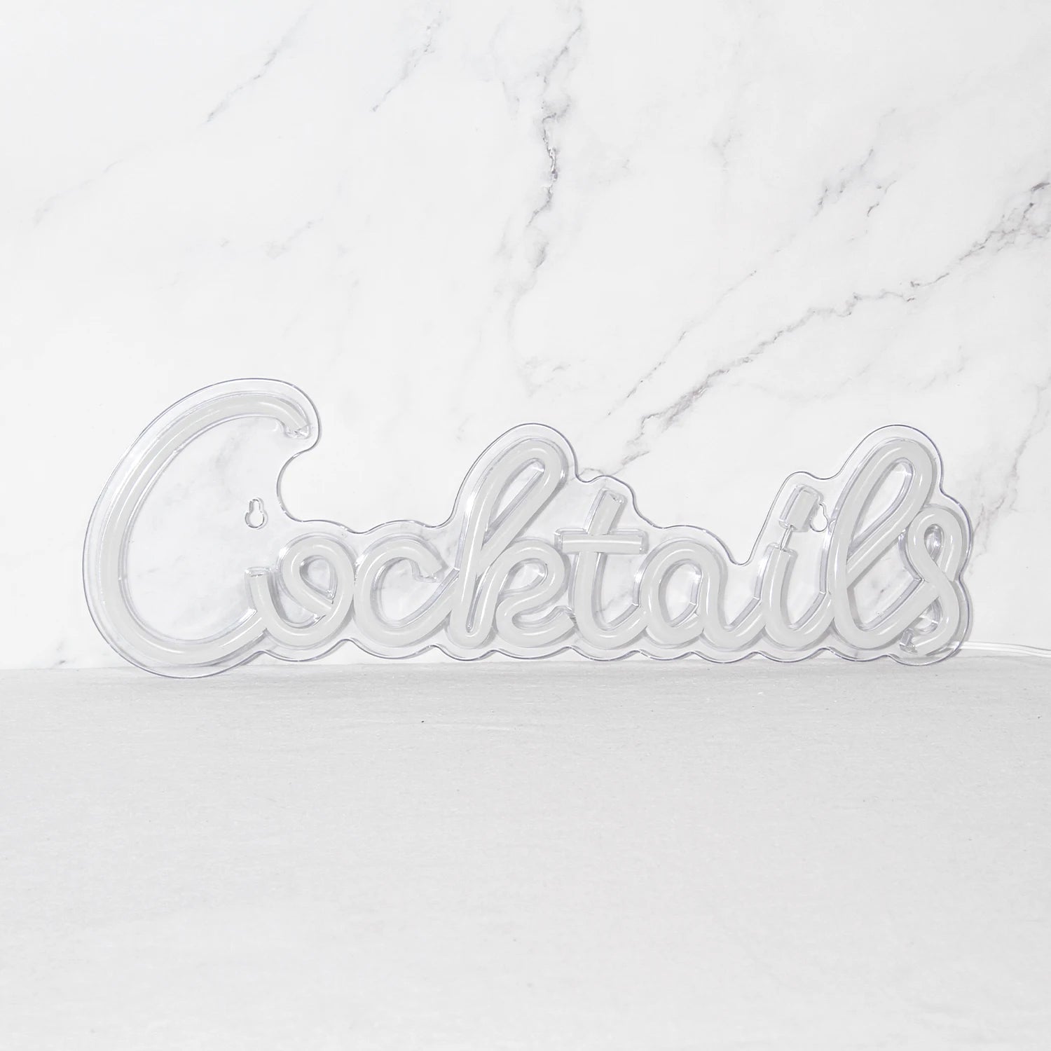 Cocktail 5V USB LED Leuchtschild - Preisgünstig