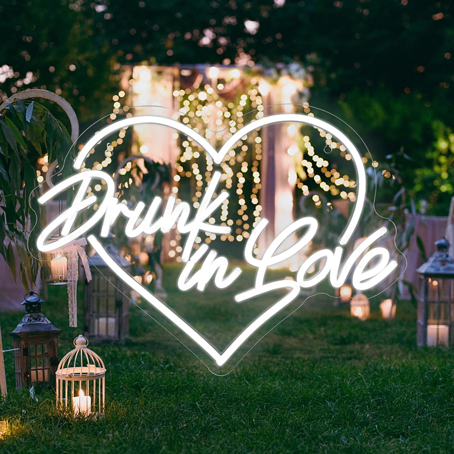 Drunk in Love 5V Mini USB LED Neon Sign - Budget Friendly