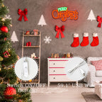 Merry Christmas – Schreibschrift – LED-Neon-Schriftzug (5 V USB)
