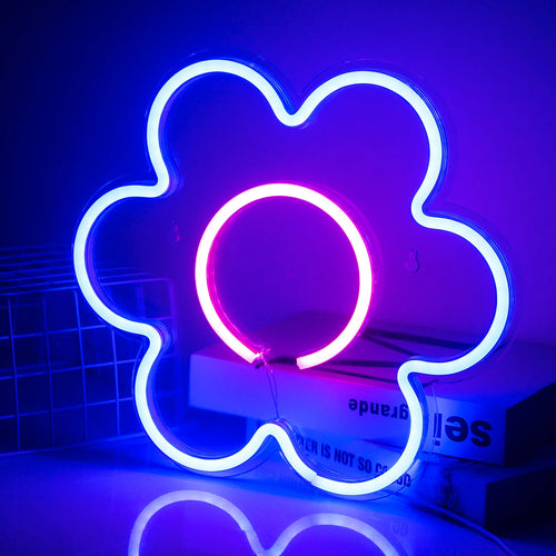 Blume – LED-Neonschild (5 V USB)