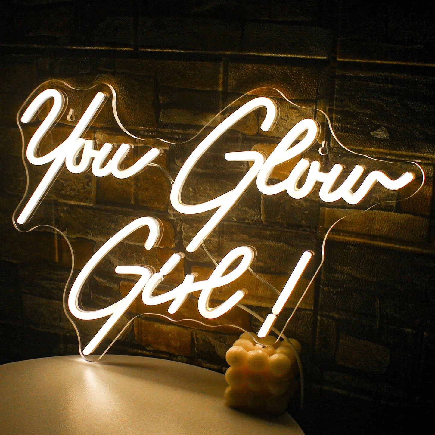 You Glow Girl 5V USB LED Leuchtschild - Preisgünstig