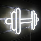 Langhantel – LED-Neonschild (5 V USB)