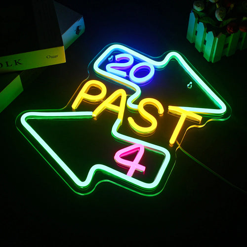20 nach 4 5V USB LED Neon Schild - Preisgünstig