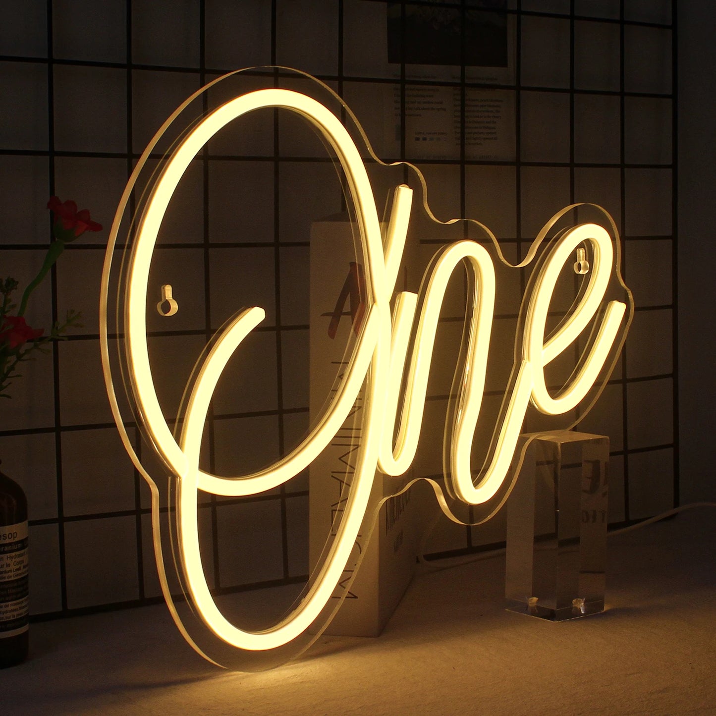 One 5V Mini USB LED Neon Sign - Budget Friendly