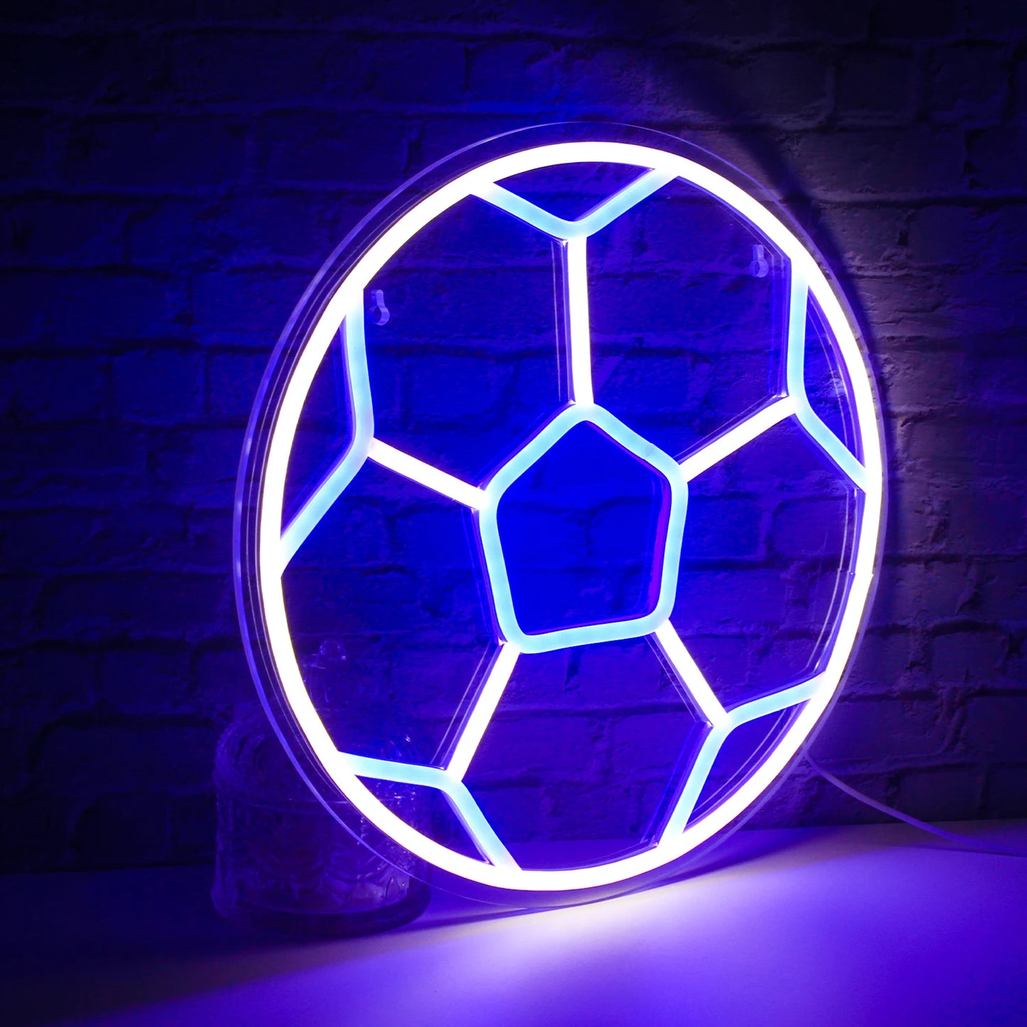 Soccer 5V Mini USB LED Neon Sign - Budget Friendly