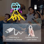 Vulkan – LED-Neonschild (5 V USB)