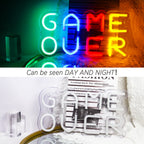 Game Over – LED-Neon-Schriftzug (5 V USB)