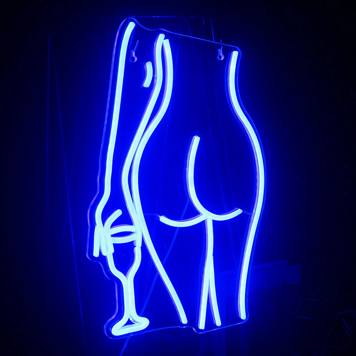 Frauensilhouette – LED-Neonschild (5 V USB)