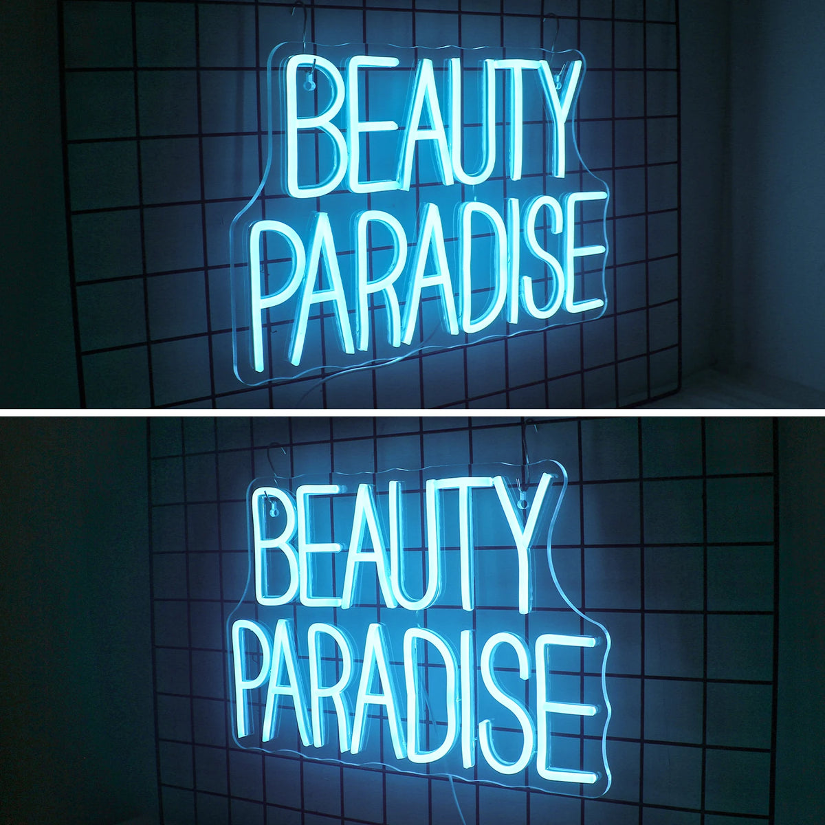 Beauty Paradise – LED-Leuchtschild (5 V USB)