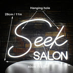 Seek SALON – LED-Leuchtschild (5 V USB)