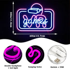 VR Game 5V USB LED Neon Sign - Budget Friendly
