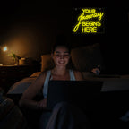 Your Journey Begins Here 5V USB LED Neon Sign - Budget Friendly