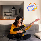 Live Music Guitar 5V USB LED Neon Sign - Budget Friendly