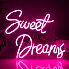 Sweet Dreams – LED-Neon-Schriftzug (5 V USB)