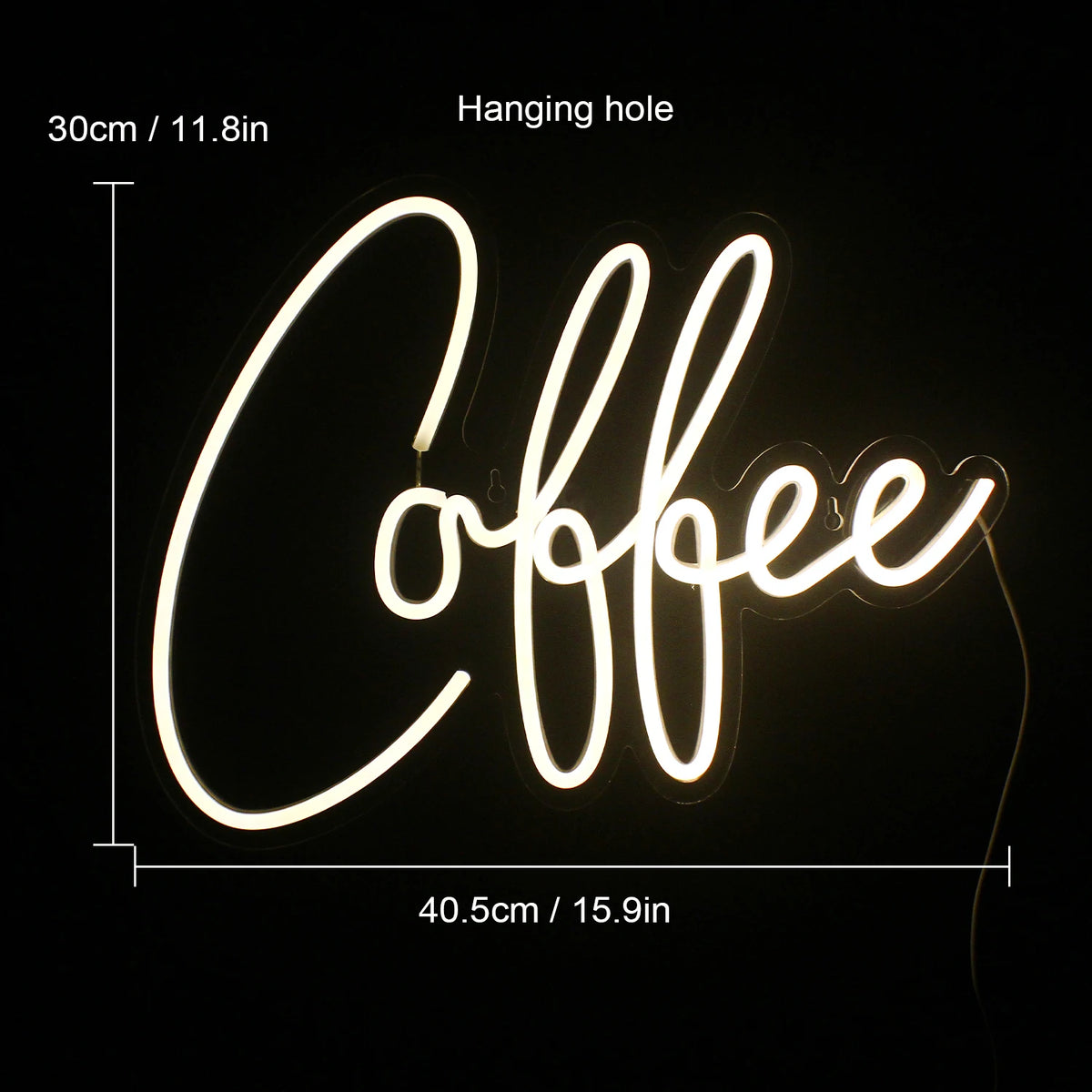 Coffee 5V USB LED Neon Sign - Budget Friendly