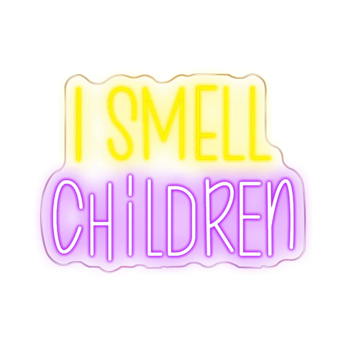 I Smell Children 5V USB LED Neon Sign - Budget Friendly