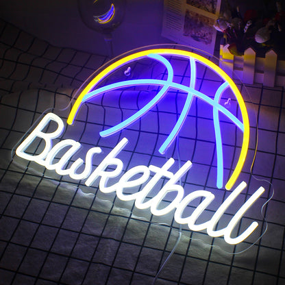 Basketball 5V USB LED Leuchtschild - Preiswert