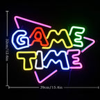 Game Time 5V USB LED Neon Sign - Budget Friendly