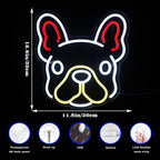Niedlicher Hund – LED-Neonschild (5 V USB)